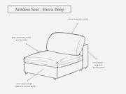 Cover Set - Armless Seat - 7th Avenue