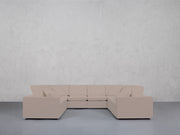 8-Seat Modular U-Sectional (Thin Arms)