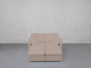 4-Seat Modular Daybed (Thin Arms)