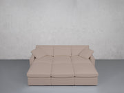6-Seat Modular Daybed (Thin Arms)