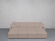 8-Seat Modular Daybed (Thin Arms)