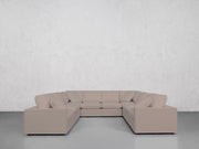 8-Seat Modular U-Sectional (Thin Arms)