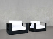 Double Armchairs Aluminum Outdoor - 7th Avenue