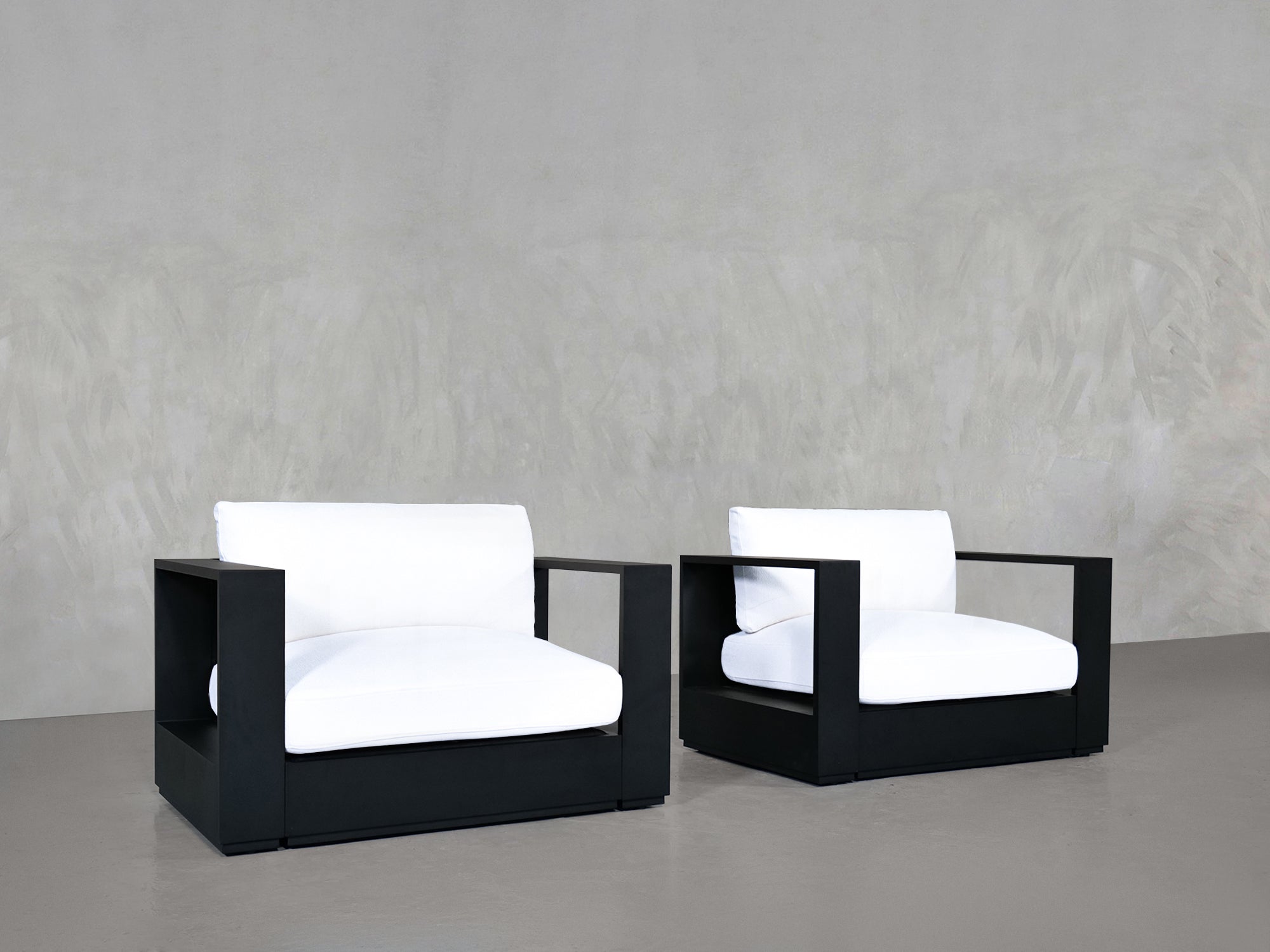 Double Armchairs Aluminum Outdoor - 7th Avenue