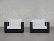 Double Armchairs Aluminum Outdoor - 7th Avenue