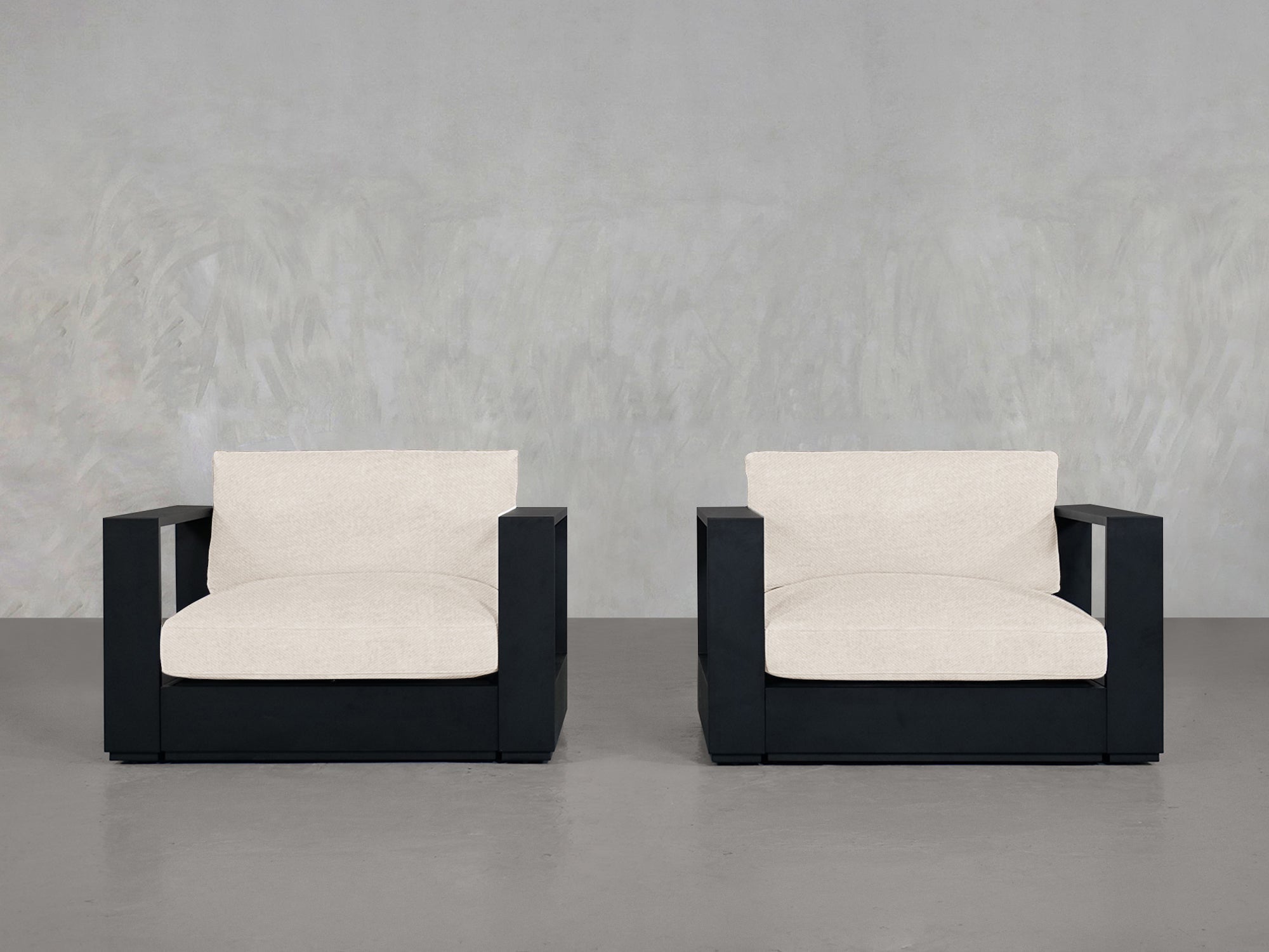 Double Armchairs Aluminum Outdoor - 7th Avenue