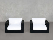 Double Armchairs Aluminum Outdoor - 7th Avenue