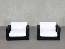 Double Armchairs Aluminum Outdoor - 7th Avenue