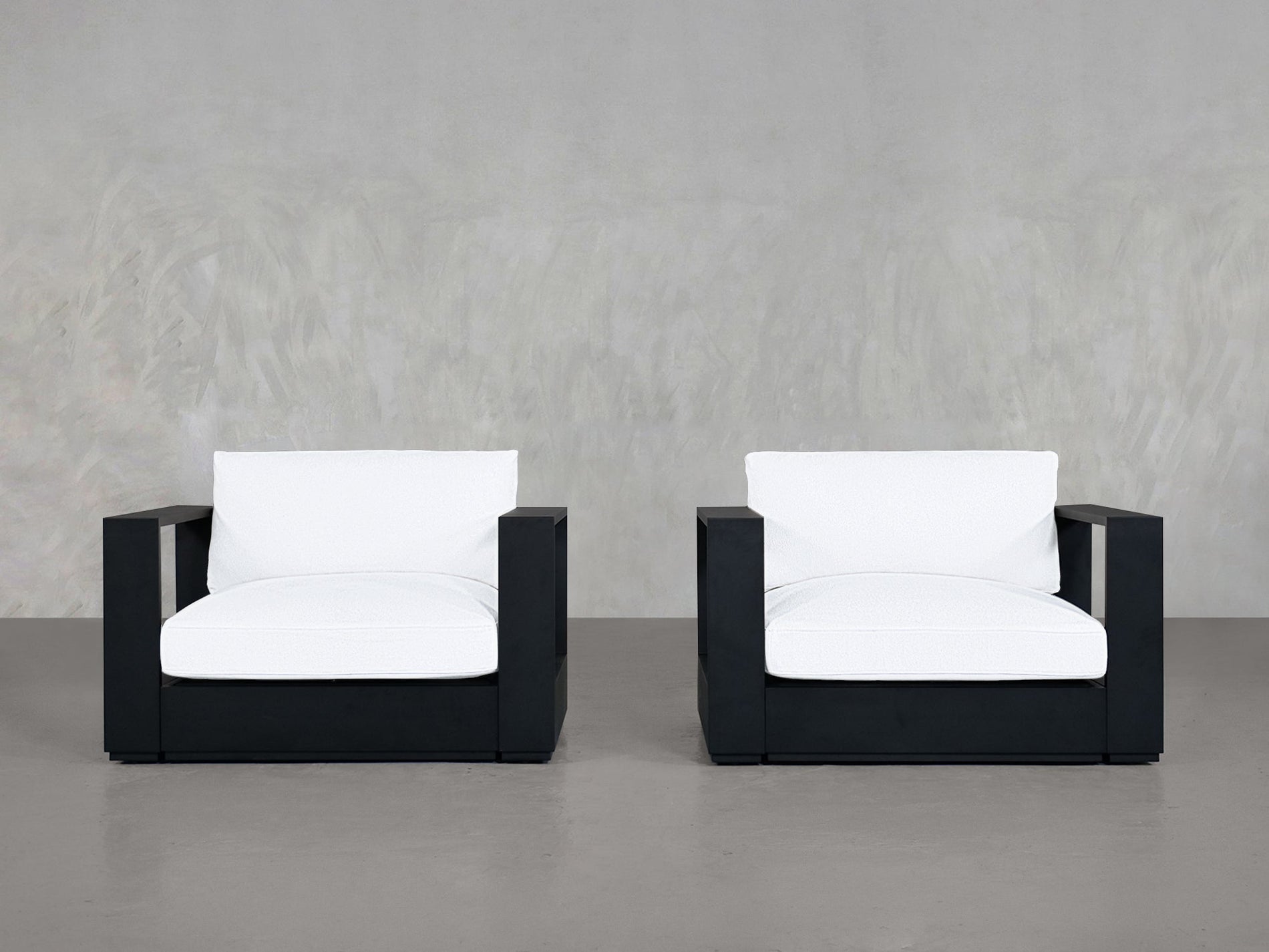 Double Armchairs Aluminum Outdoor - 7th Avenue