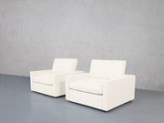 Double Armchairs (Thin Arms) - 7th Avenue