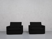 Double Armchairs (Thin Arms) - 7th Avenue