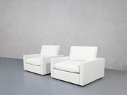 Double Armchairs (Thin Arms) - 7th Avenue