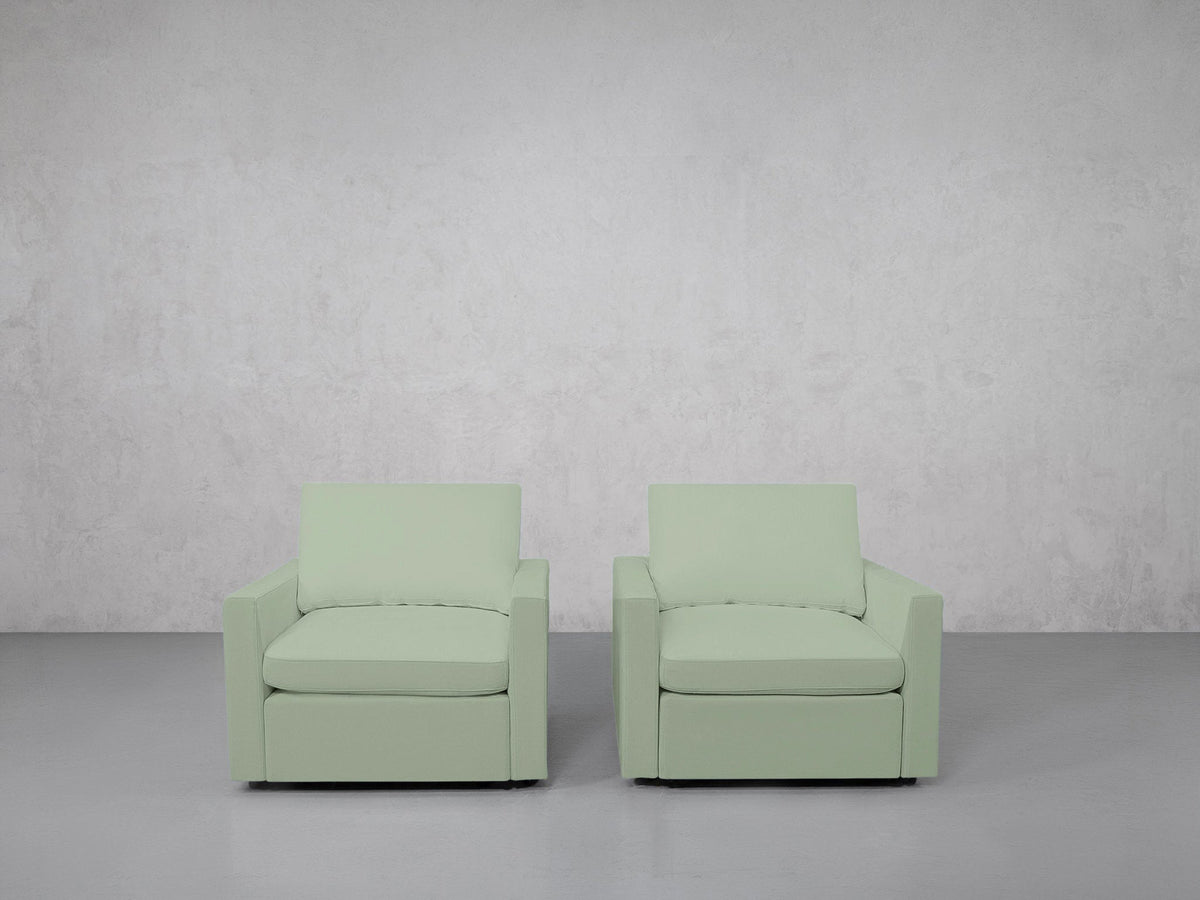 Double Armchairs (Thin Arms) - 7th Avenue