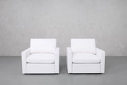 Double Armchairs (Thin Arms) - 7th Avenue