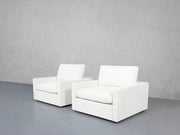 Double Armchairs (Thin Arms) - 7th Avenue