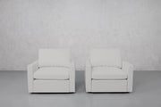 Double Armchairs (Thin Arms) - 7th Avenue