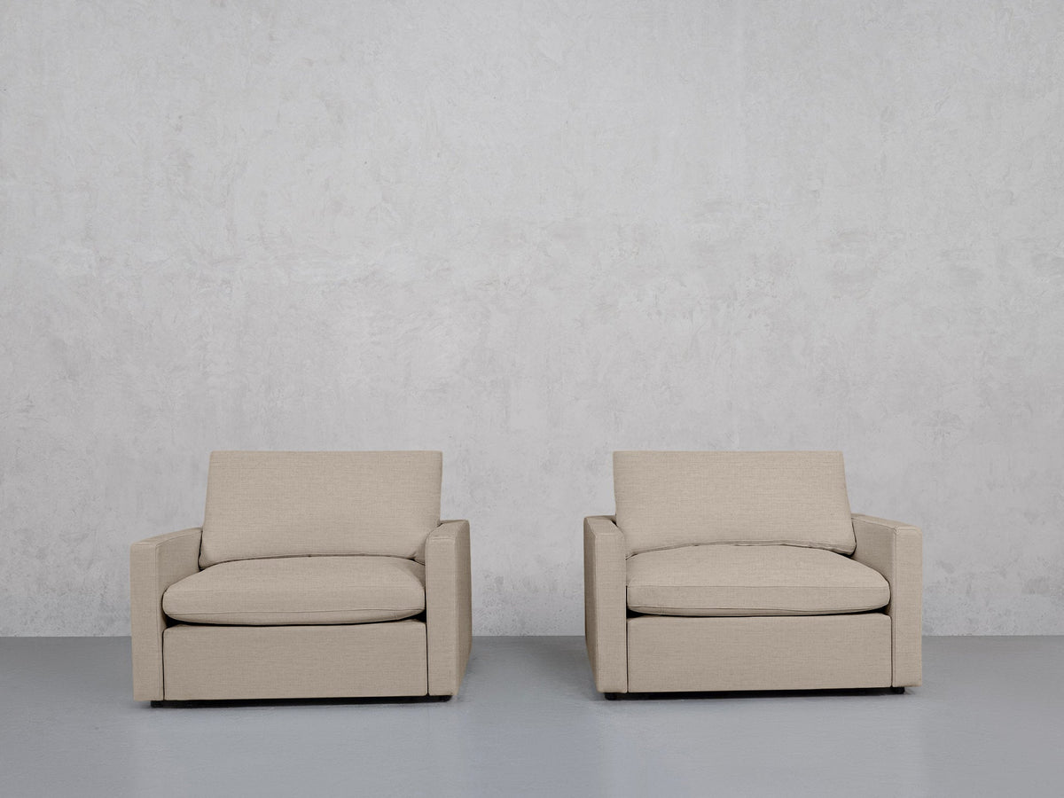Double Armchairs (Thin Arms) - 7th Avenue