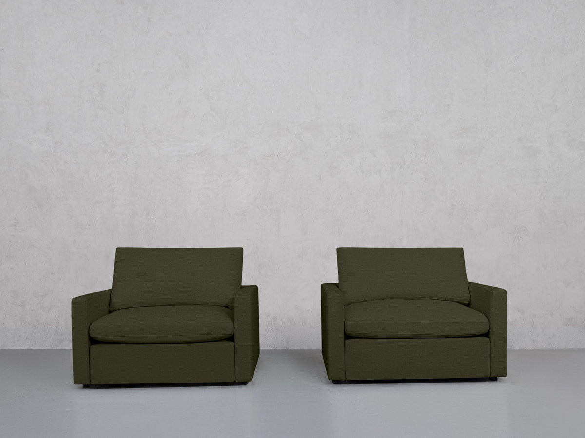 Double Armchairs (Thin Arms) - 7th Avenue