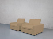 Double Armchairs (Thin Arms) - 7th Avenue