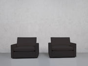 Double Armchairs (Thin Arms) - 7th Avenue