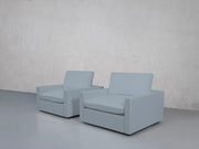 Double Armchairs (Thin Arms) - 7th Avenue