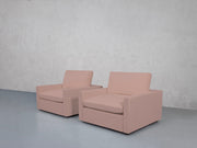 Double Armchairs (Thin Arms) - 7th Avenue