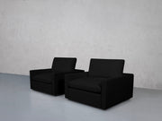 Double Armchairs (Thin Arms) - 7th Avenue