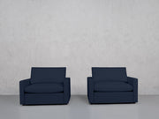 Double Armchairs (Thin Arms) - 7th Avenue