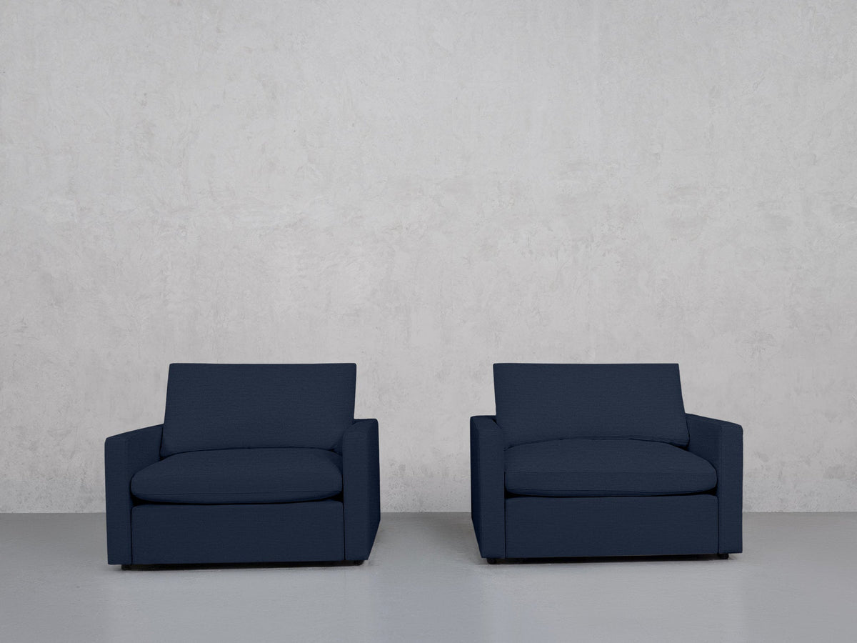 Double Armchairs (Thin Arms) - 7th Avenue