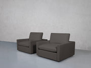 Double Armchairs (Thin Arms) - 7th Avenue