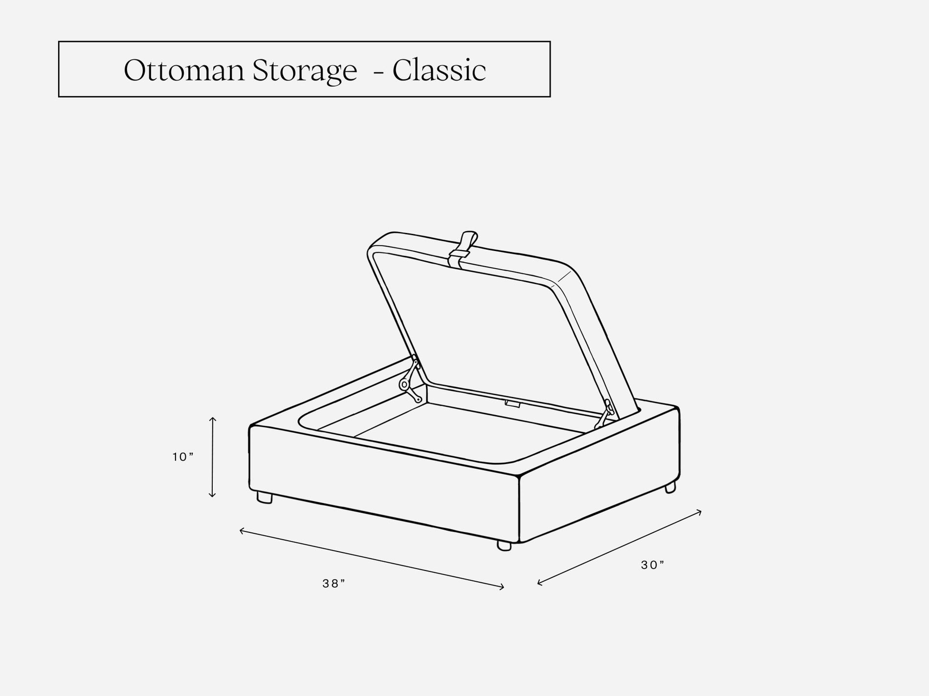 Extra Ottoman - 7th Avenue
