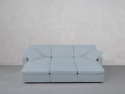 6-Seat Modular Daybed (Thin Arms)
