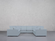 8-Seat Modular U-Sectional (Thin Arms)