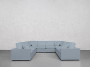8-Seat Modular U-Sectional (Thin Arms)