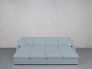 8-Seat Modular Daybed (Thin Arms)