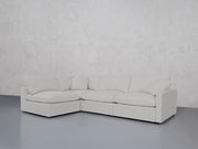 4-Seat Modular Open Corner Sectional (Thin Arms)
