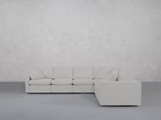 6-Seat Modular Corner Right Sectional (Thin Arms)