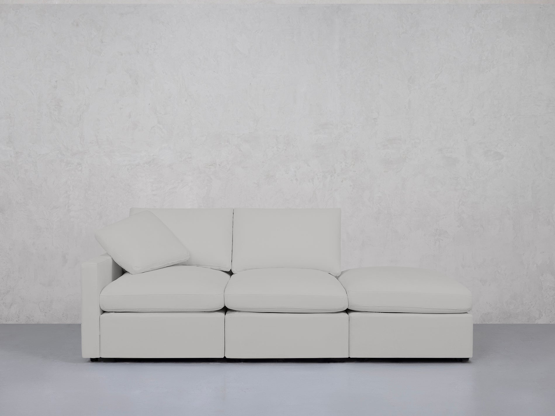 3-Seat Modular Lounger Sofa (Thin Arm)