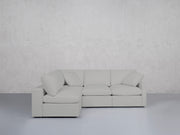 4-Seat Modular Open Corner Sectional (Thin Arm)