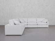 5-Seat Modular Corner Sectional (Thin Arms)