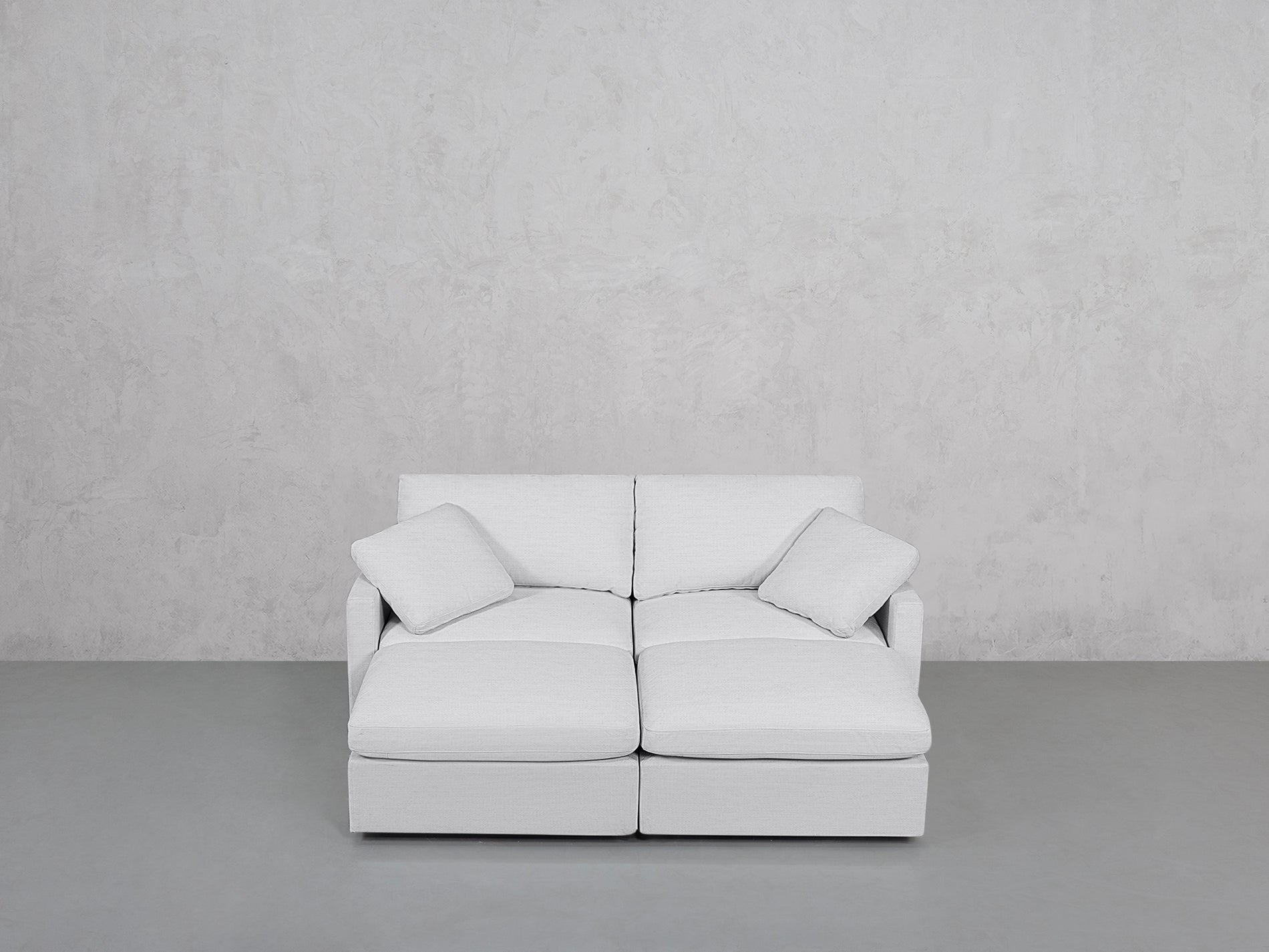 4-Seat Modular Daybed (Thin Arms)
