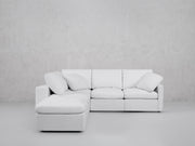 5-Seat Modular Corner Lounger Sectional (Thin Arms)