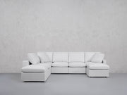 7-Seat Modular Chaise Corner Lounger Sectional (Thin Arms)