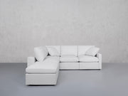 5-Seat Modular Corner Lounger Sectional (Thin Arms)