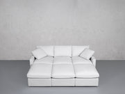 6-Seat Modular Daybed (Thin Arms)