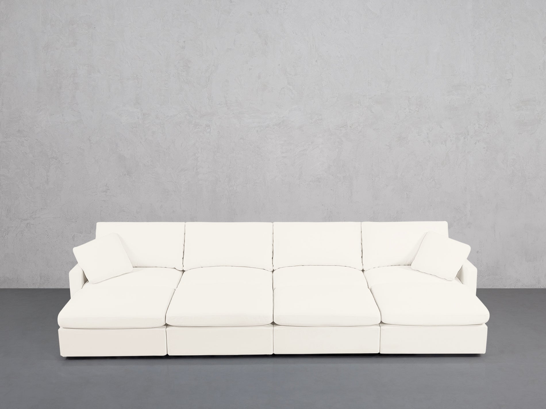 8-Seat Modular Daybed (Thin Arms)