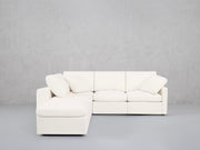 5-Seat Modular Corner Lounger Sectional (Thin Arms)
