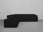 5-Seat Modular Corner Sectional (Thin Arms)