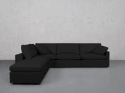 5-Seat Modular Corner Lounger Sectional (Thin Arms)