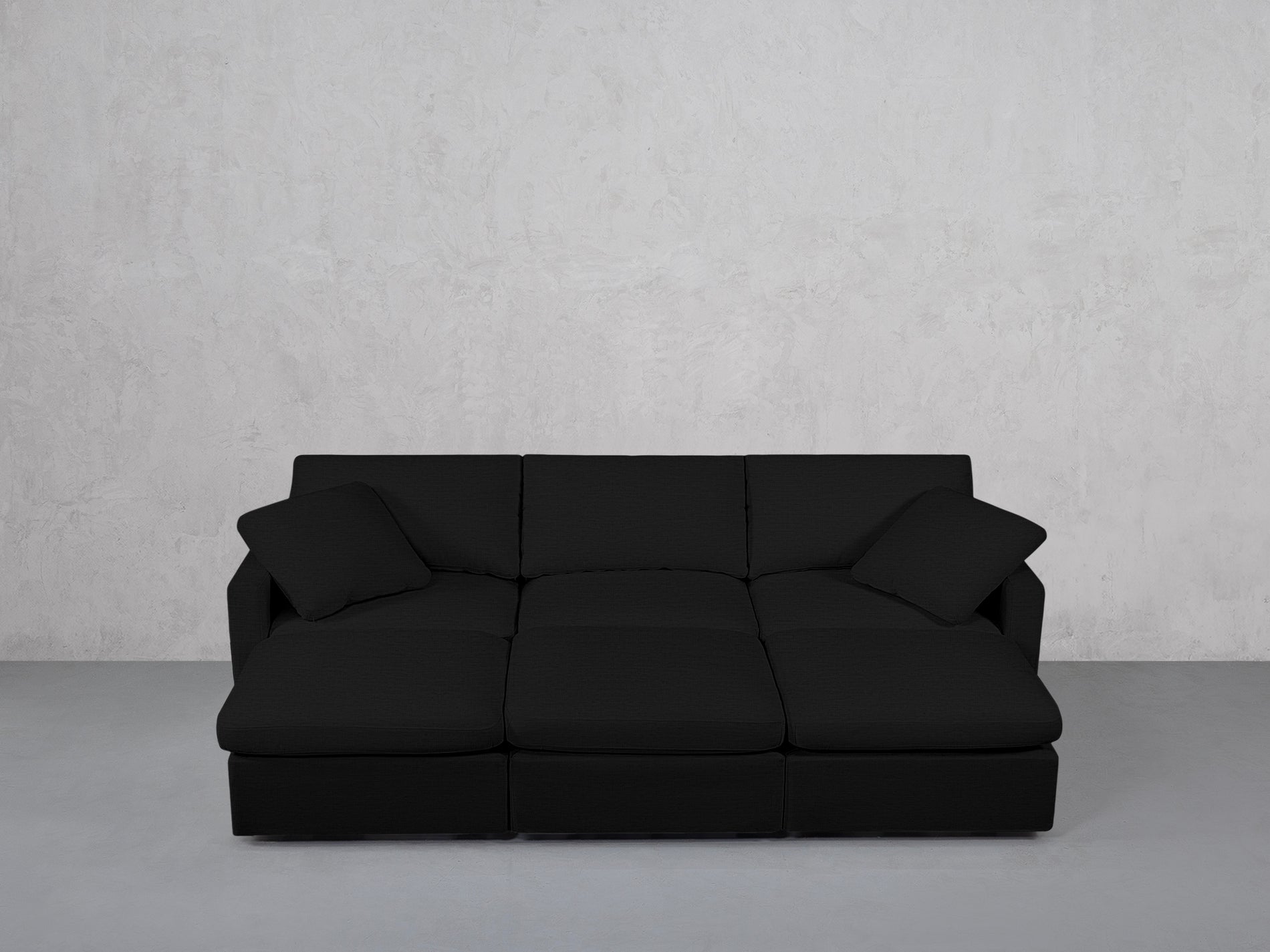 6-Seat Modular Daybed (Thin Arms)